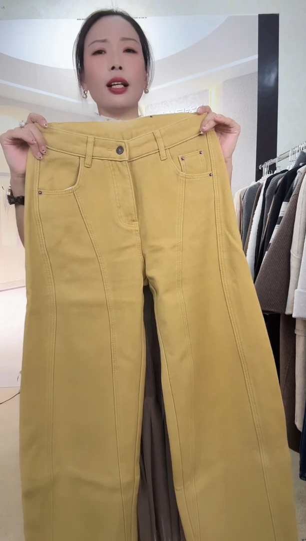 家****7姜黄色裤子6666