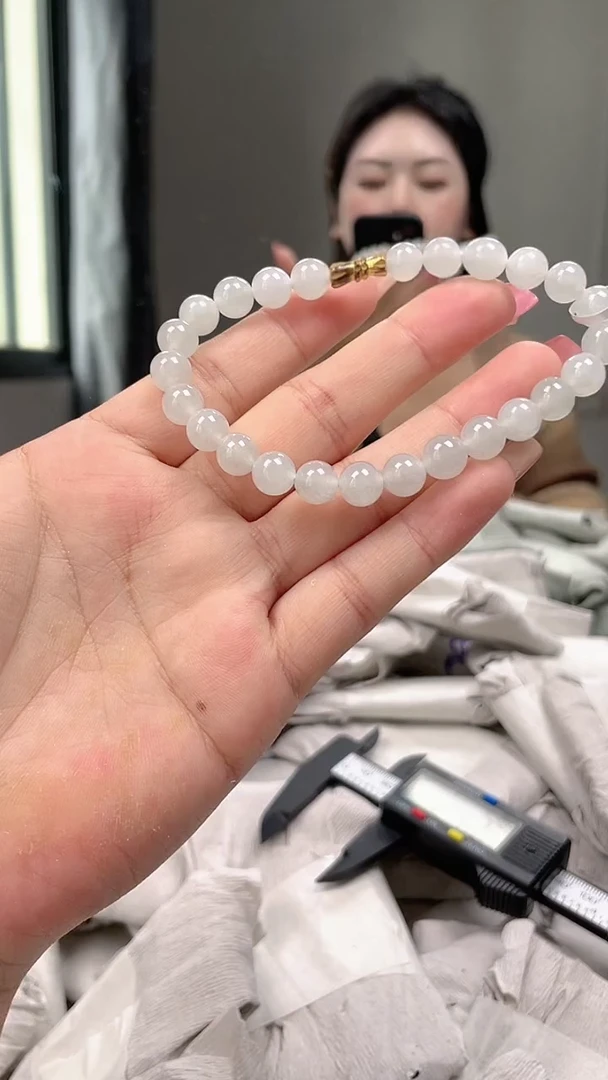 未镶嵌手链翡翠手串