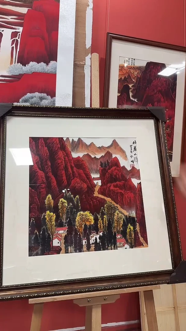 国画王顺增/精品国画/2平尺/山水
