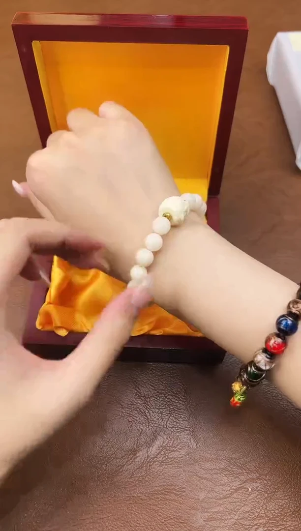 万家文玩阁白玉菩提链接@@SP141