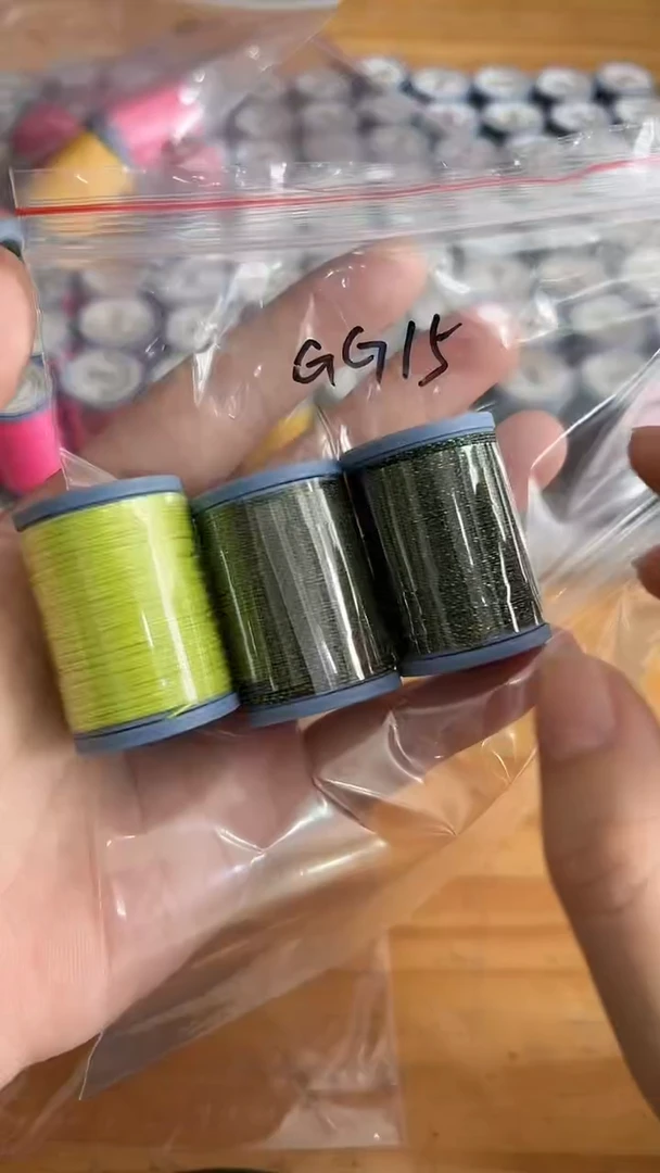 【闪购商品】GG15 0.3闪金线3卷 千代手绳