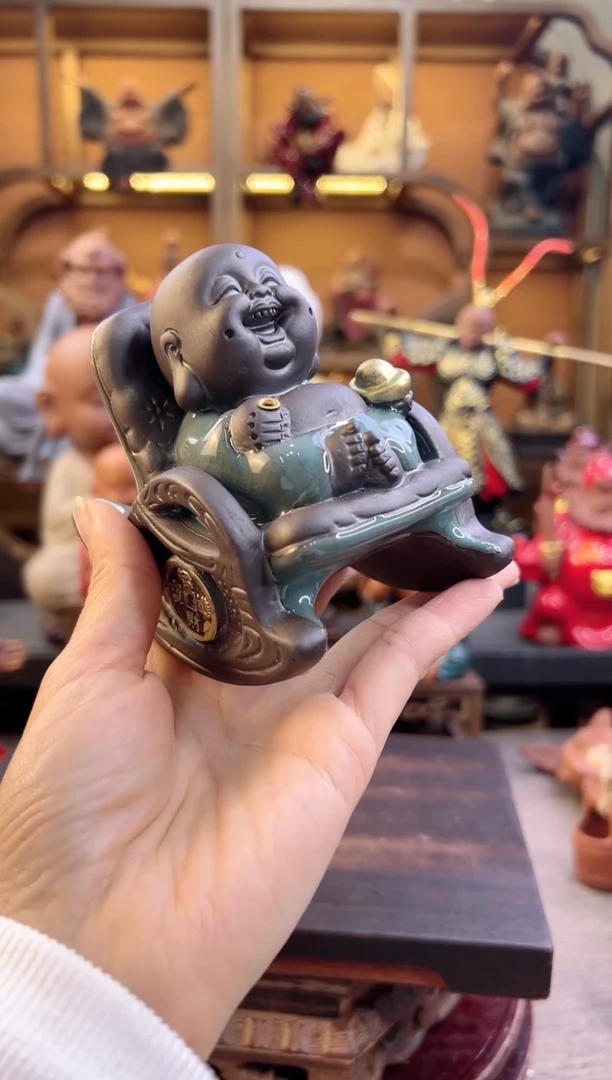 紫砂茶宠器闵紫砂茶宠摆件