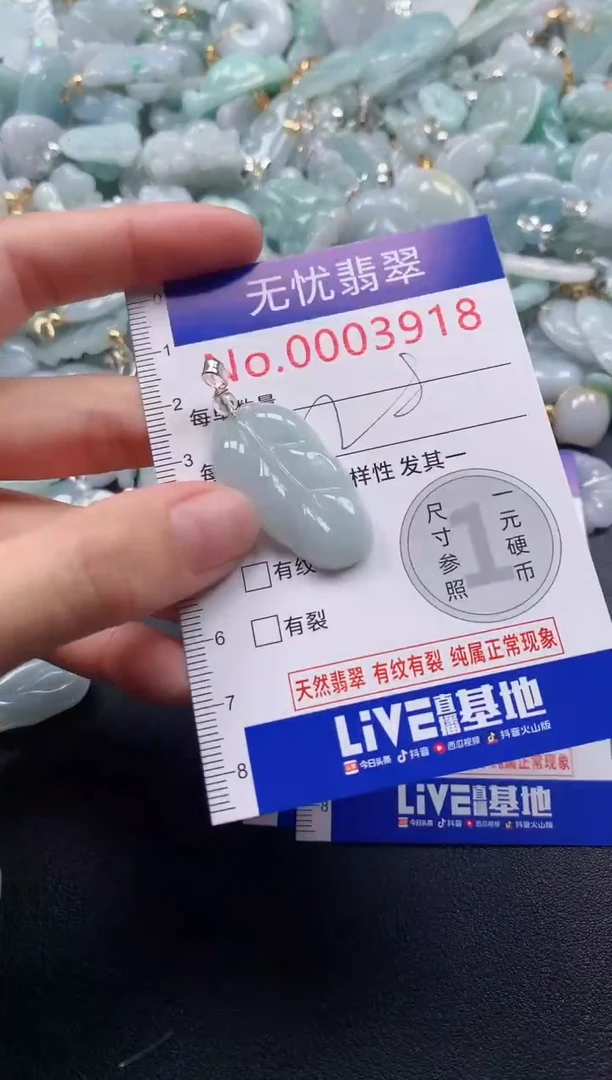 颈饰未镶嵌翡翠3918