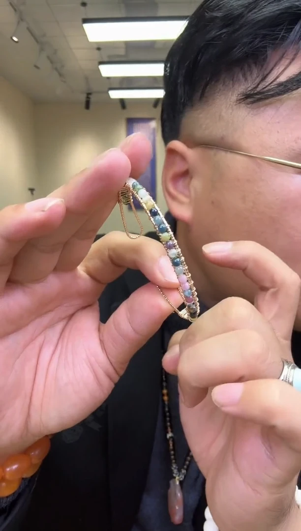 未镶嵌手镯碧玺多样性发一件 495