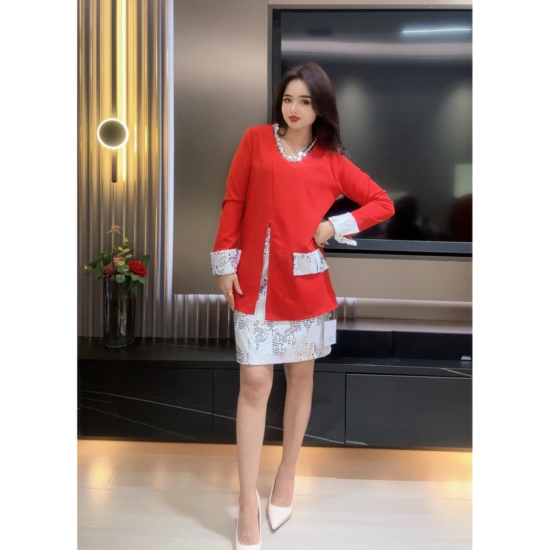 2025年新款布灵布灵时尚气质显瘦套装