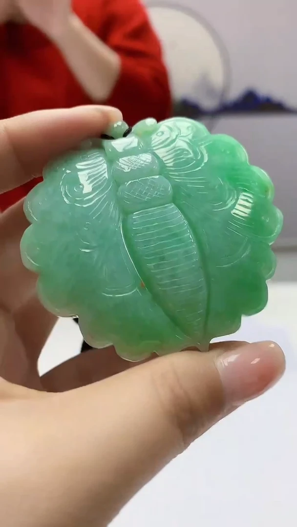 【闪购商品】定制翡翠未镶嵌4902ms-毛货102蝴蝶