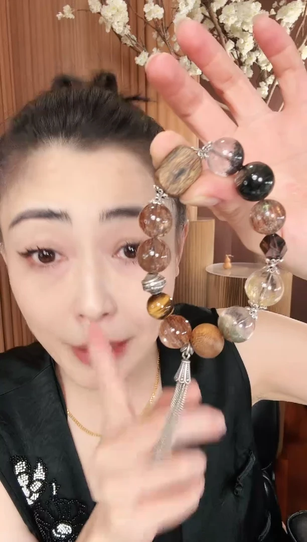 银S925镶嵌手串水晶手串