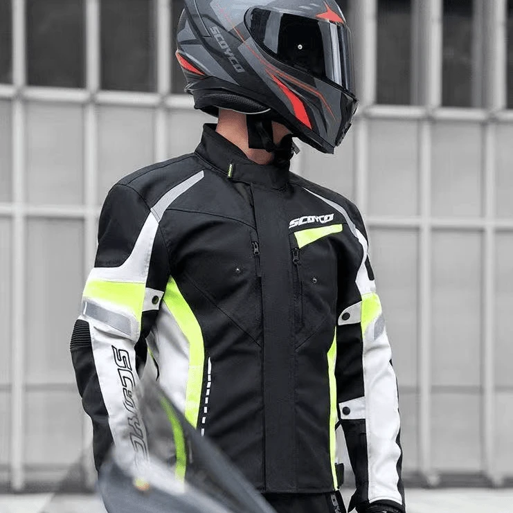 赛羽摩托车骑行服冬季保暖防寒防风防水防护-JK85