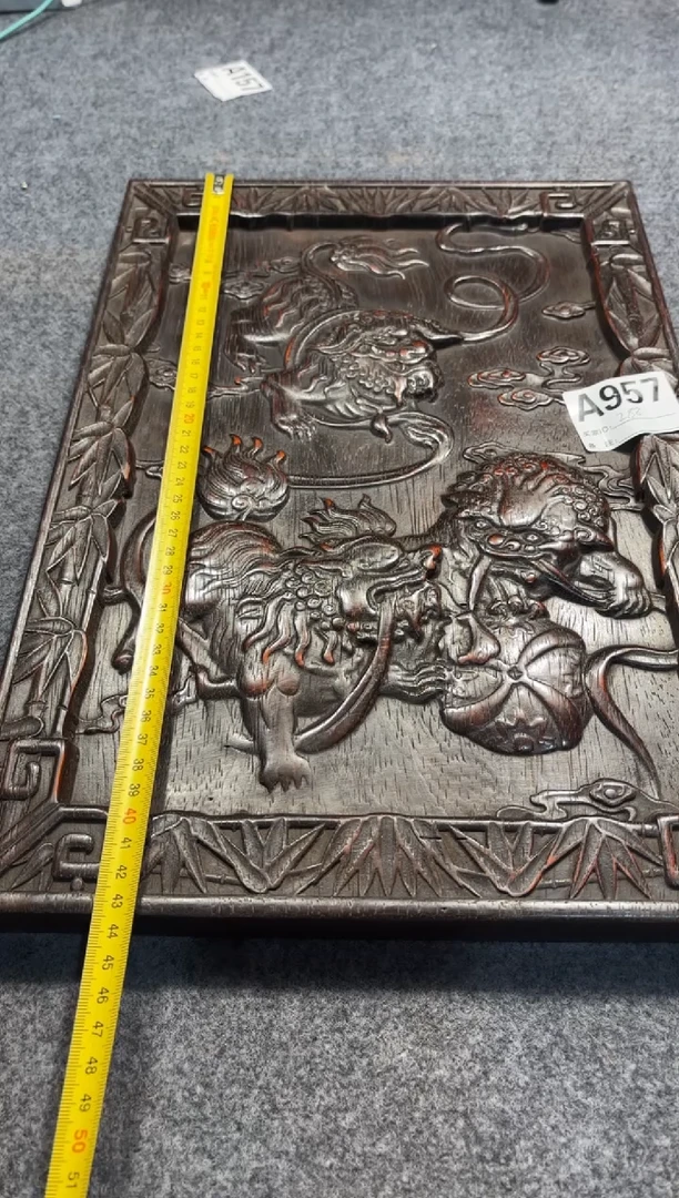 【闪购商品】花梨木类拆件雕刻板 以直播间截图为准A957