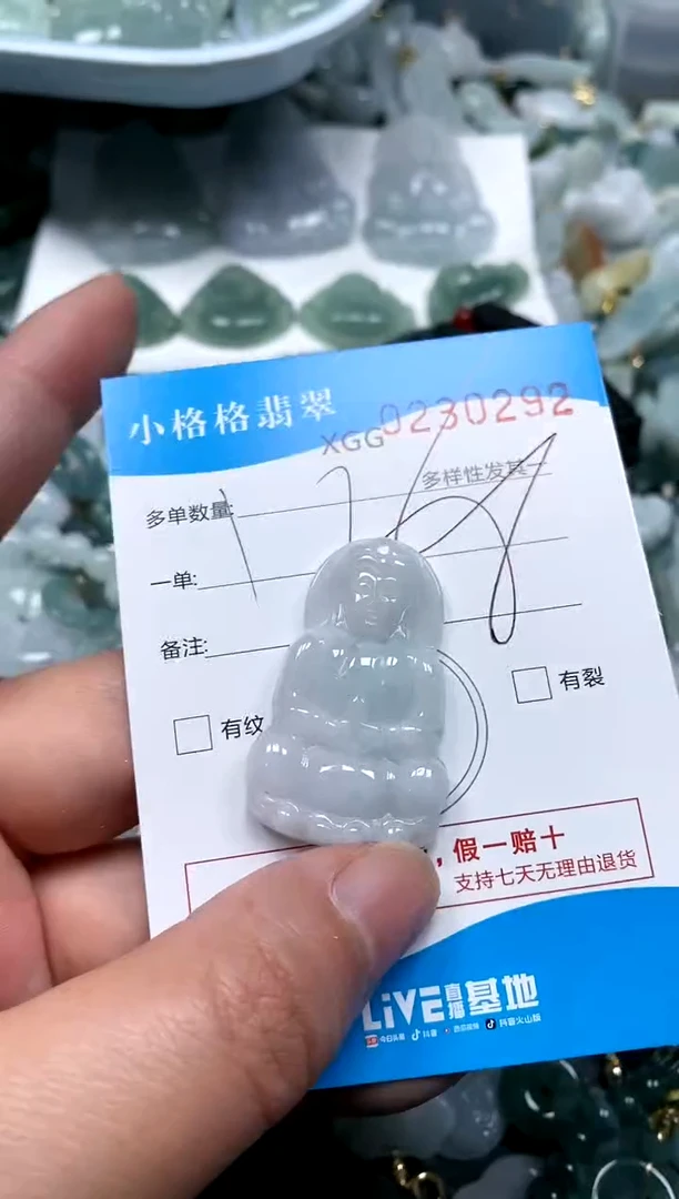 【闪购商品】翡翠颈饰未镶嵌闪购商品0230292