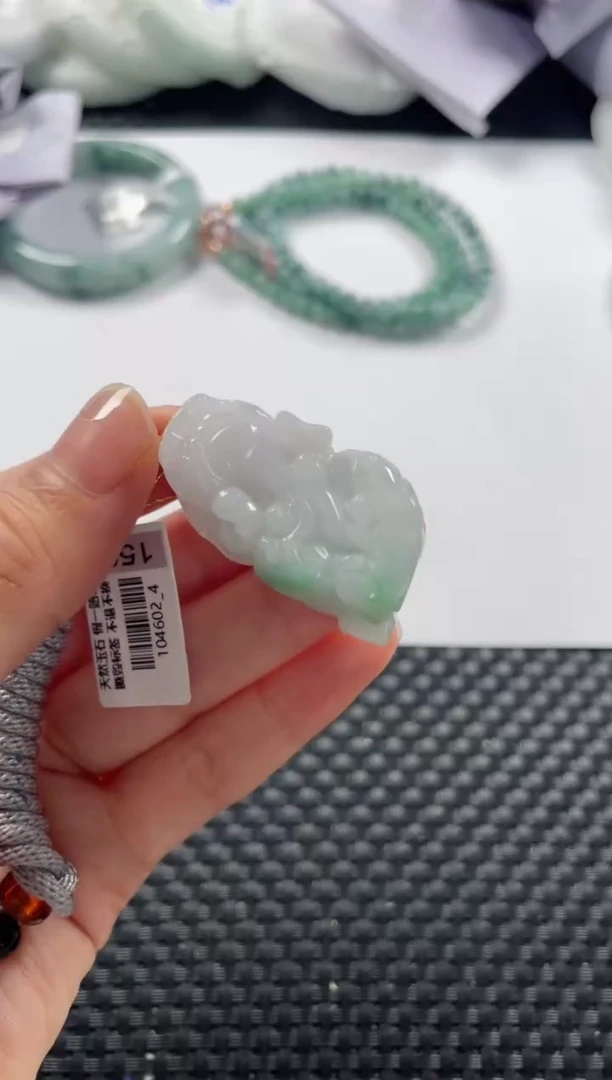 颈饰未镶嵌翡翠基地发货H 0 193 貔貅