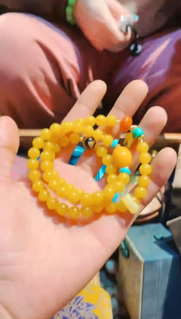 【闪购商品】蜜蜡颈饰未镶嵌七七精品专属链接01452