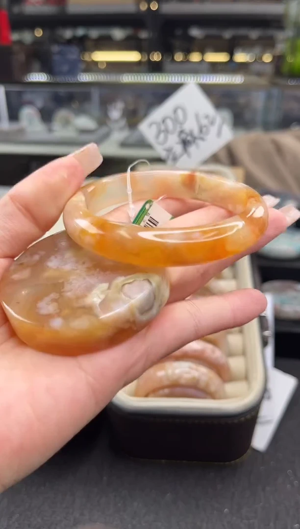 未镶嵌手镯石英质玉56圈口 （赠品镯心）6863769