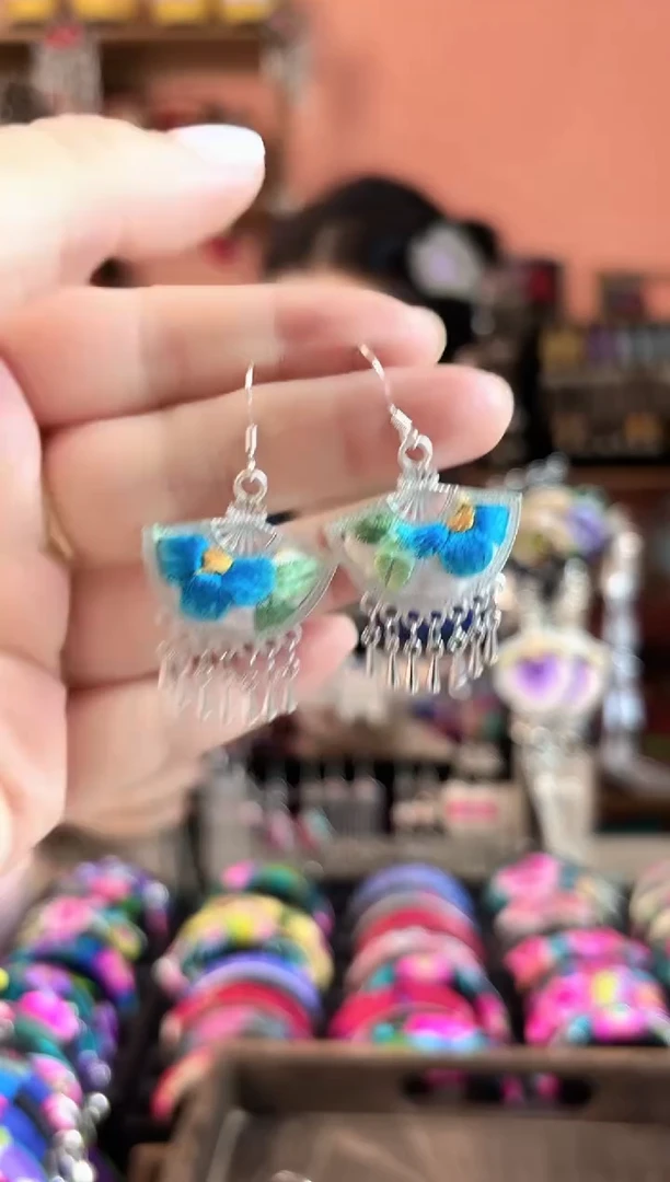 织绣艺枝独绣老绣饰品76