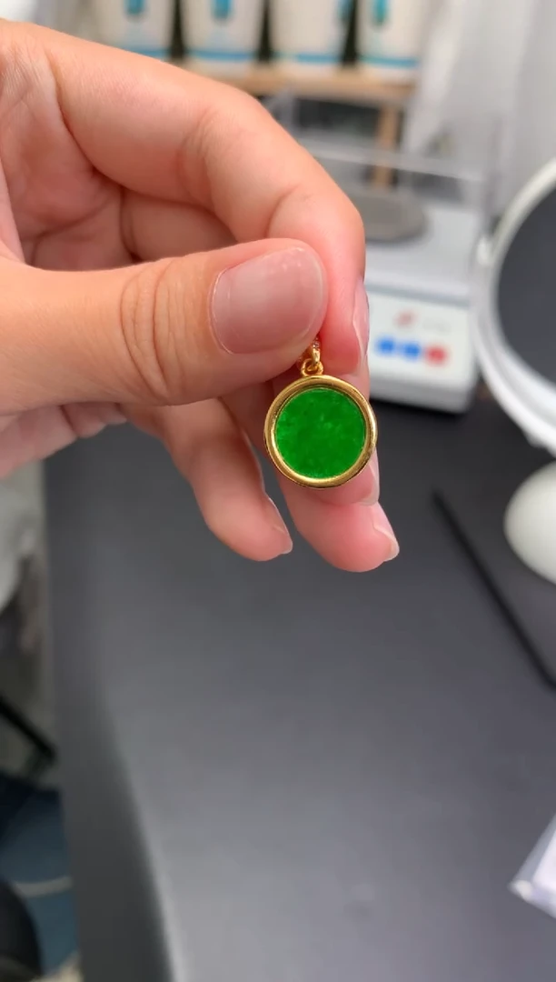 银S925镶嵌摆件翡翠模式推广期48小时鉴赏期