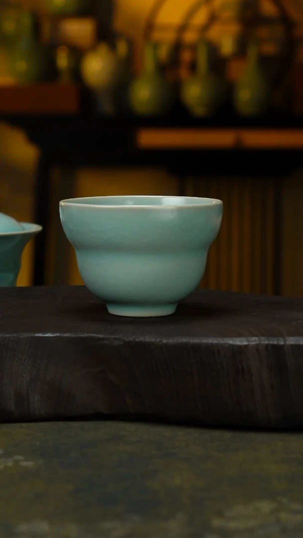 杯子瓷福禄杯-微微不完美