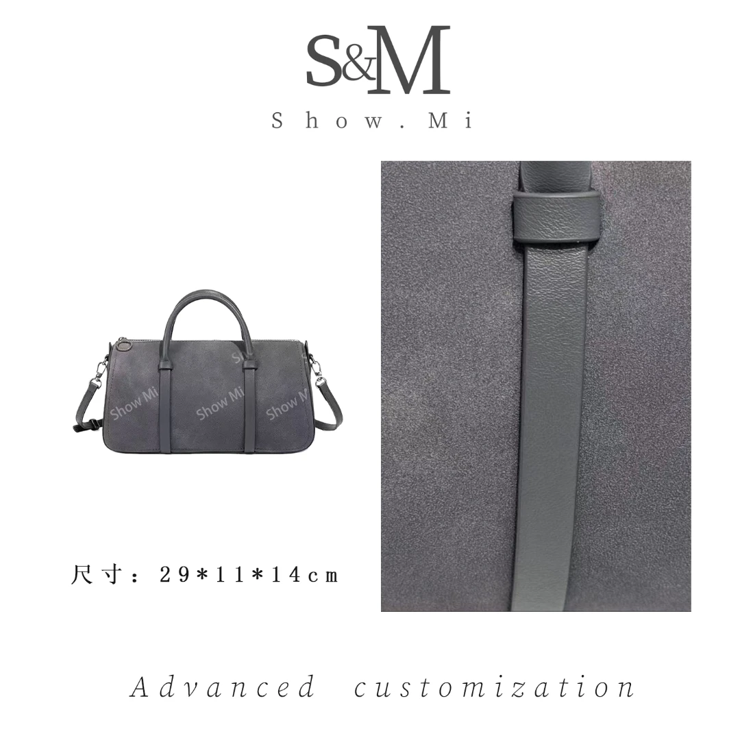 【Show Mi】XKY-1346-高级灰-轻奢小众时尚百搭女士包包sm