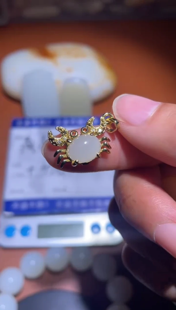 颈饰未镶嵌和田玉春****~1