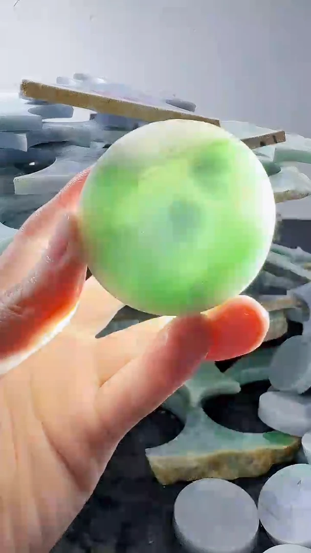 裸石翡翠缅甸翡翠A货文3007