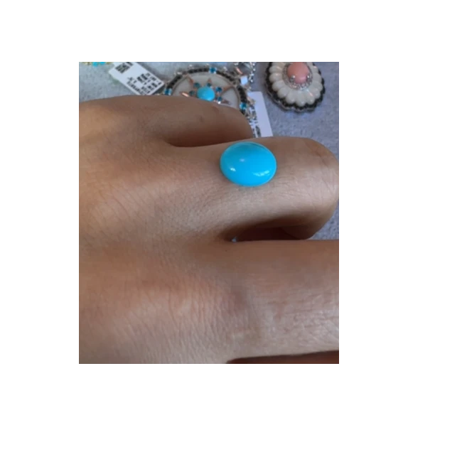 DIY戒面单珠9*11MM