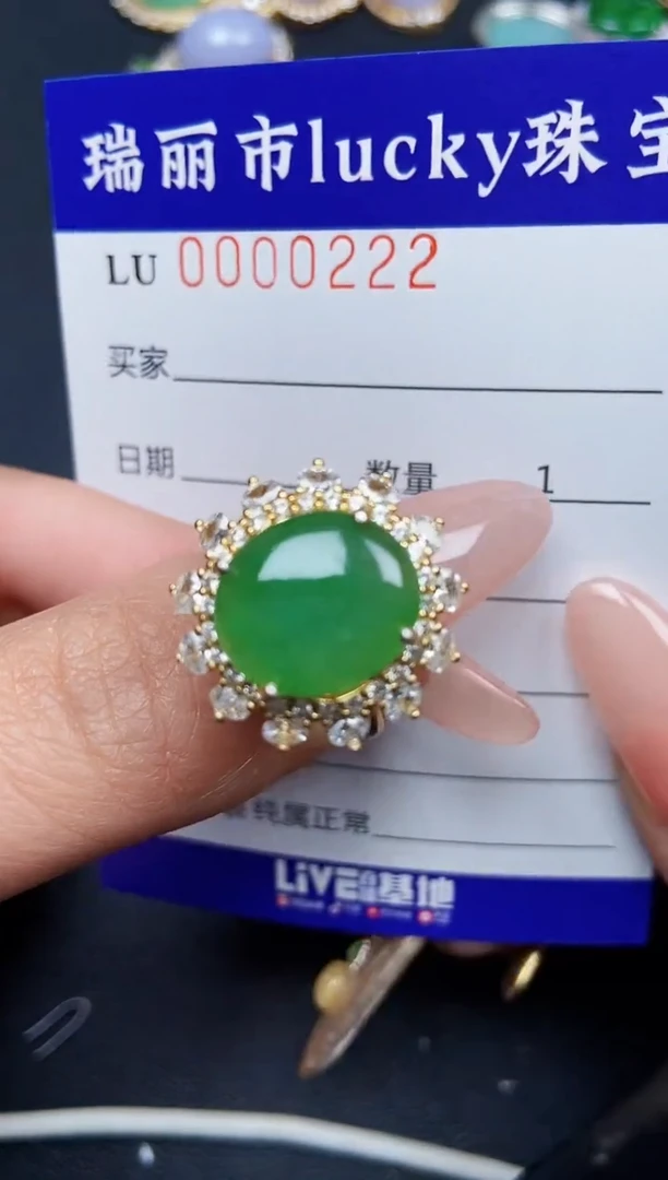 【闪购商品】翡翠颈饰银S925镶嵌0222