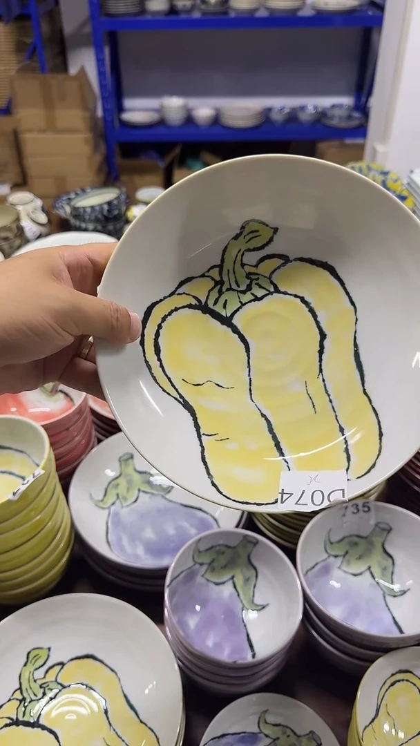 圆形今晚一件不留 21.5cm盘