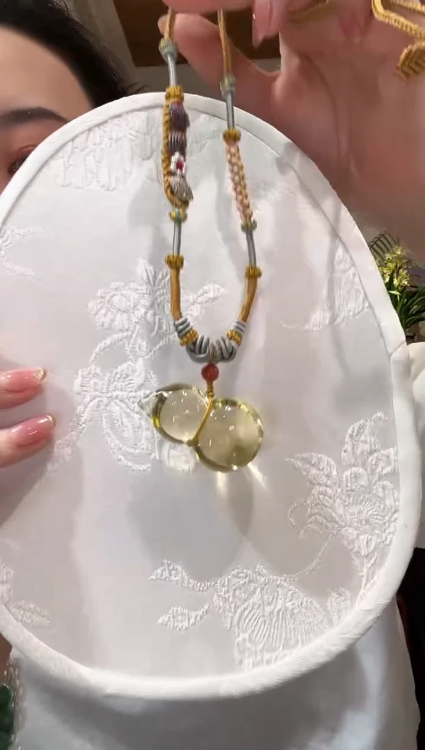 【闪购商品】水晶颈饰未镶嵌国风