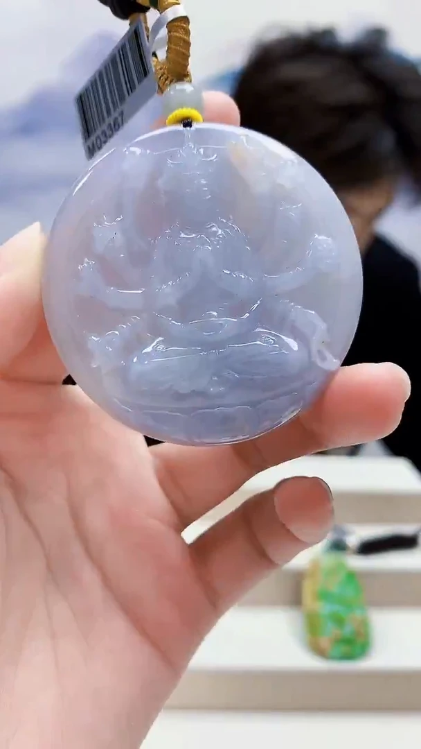 未镶嵌定制翡翠5145lr-毛货挂件11