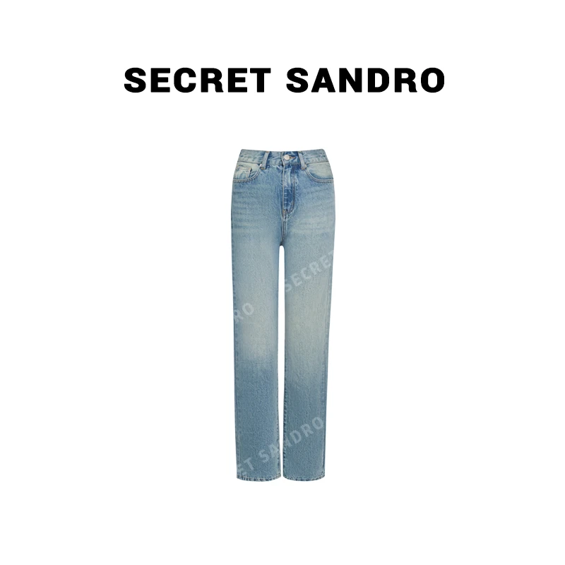 【Secret Sandro】鸥小柒 牛仔裤  N64200161R
