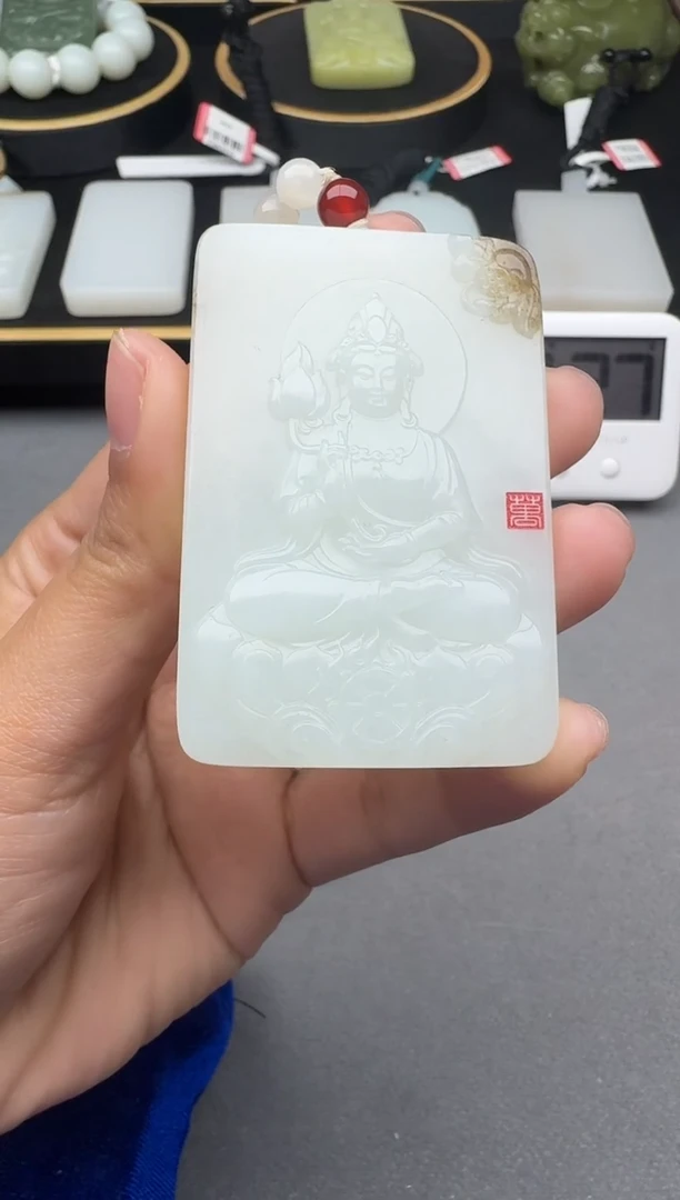 颈饰未镶嵌和田玉1