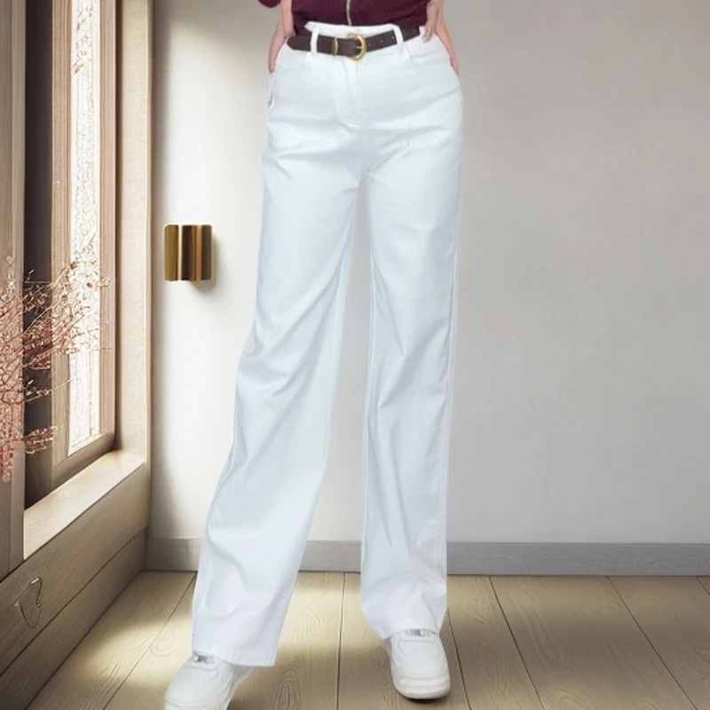 休闲裤高腰透气弹力6726款牛子裤