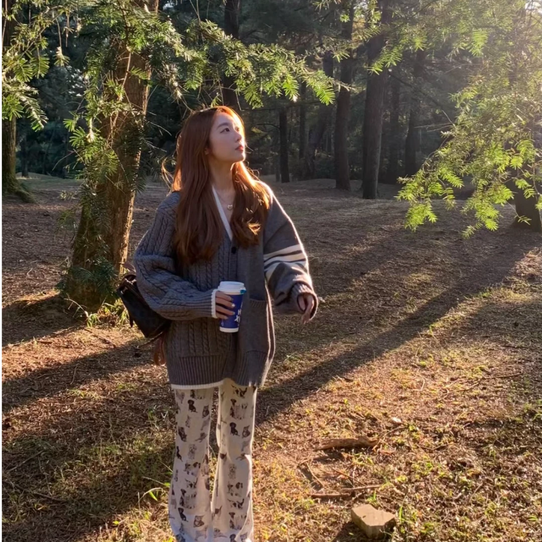 25款早春小众百搭时尚针织开衫毛衣外套集合