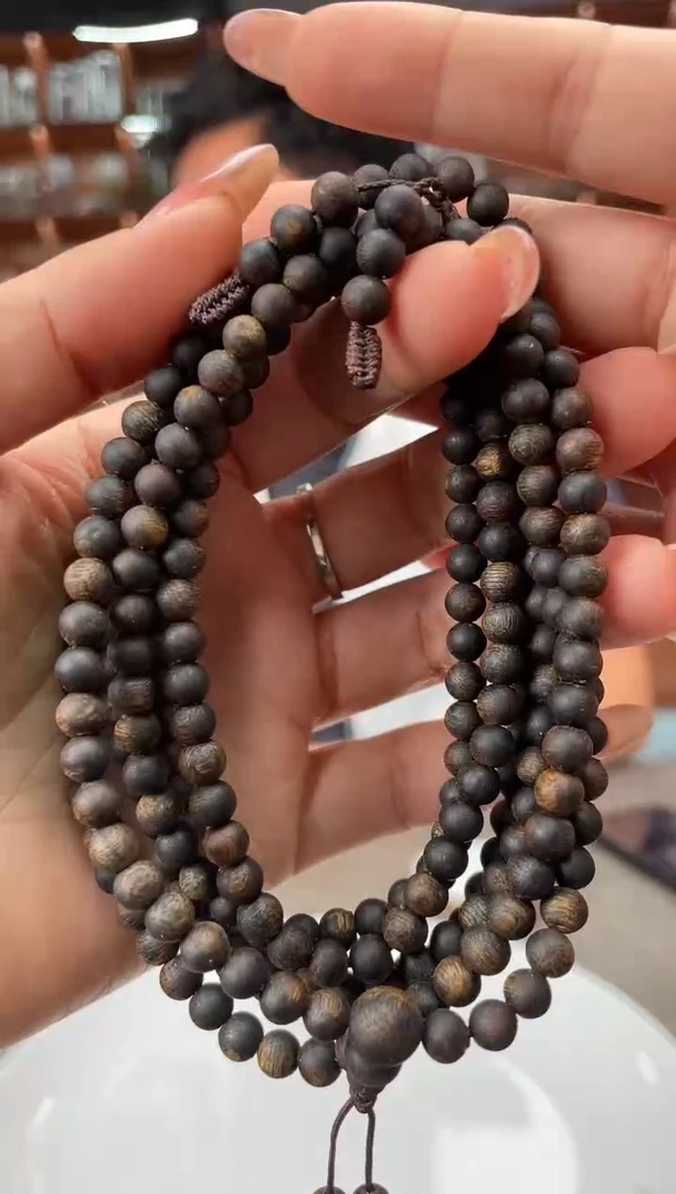 【闪购商品】沉香手串75号沉水老料国香绿奇楠多样性发一条