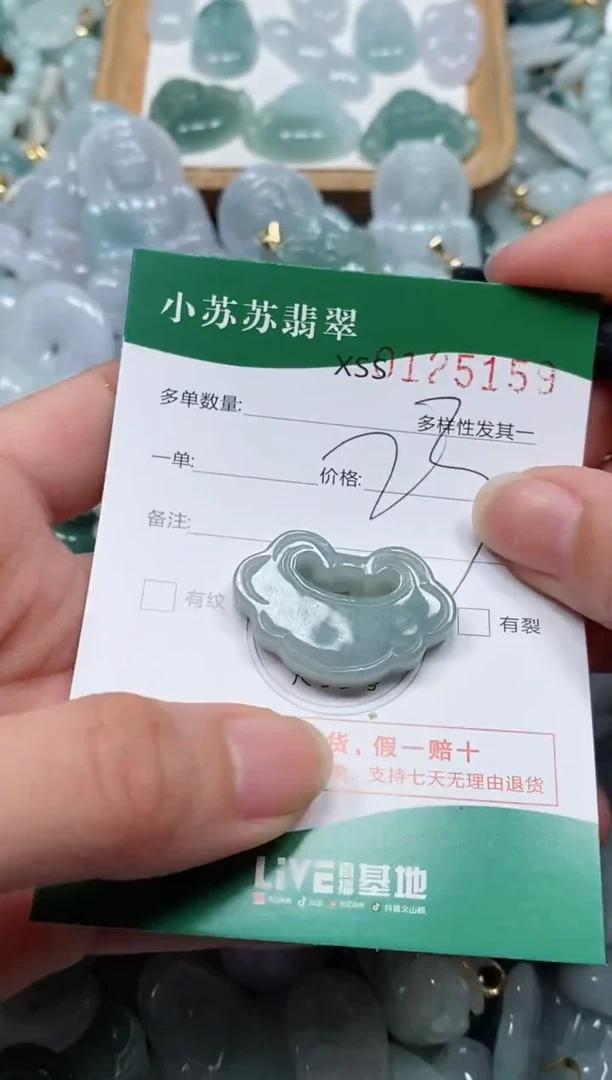 【闪购商品】翡翠颈饰未镶嵌闪购商品0125159