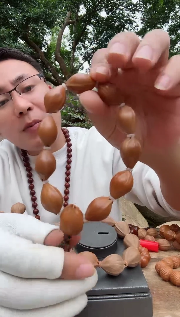 【闪购商品】橄榄核手串1625三面佛精梅林铁核原生态素串880