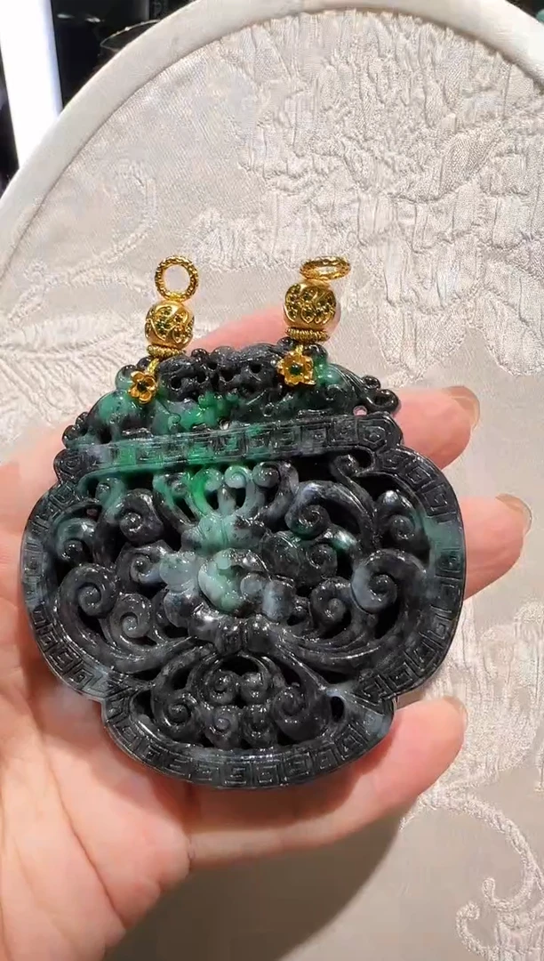 【闪购商品】翡翠颈饰未镶嵌国风