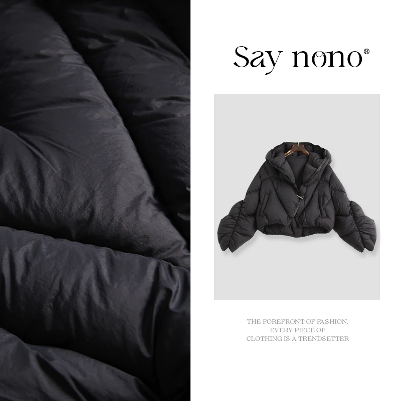 懒猫nono│Saynono 面包服款羽绒服外套/XX2025CJ05