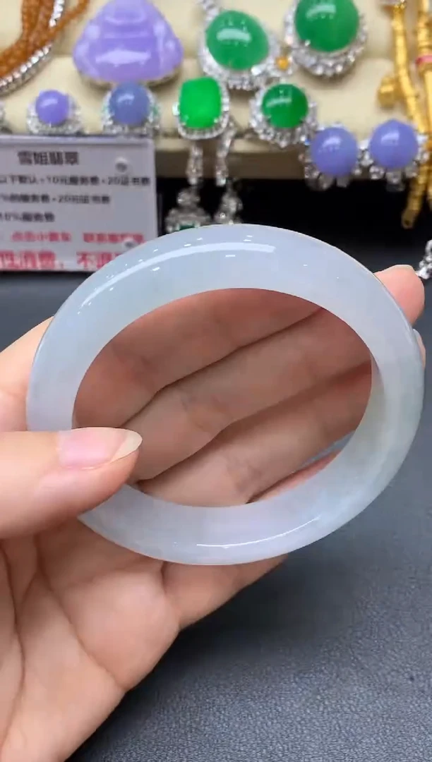 翡翠手镯未镶嵌473-中国好珍宝