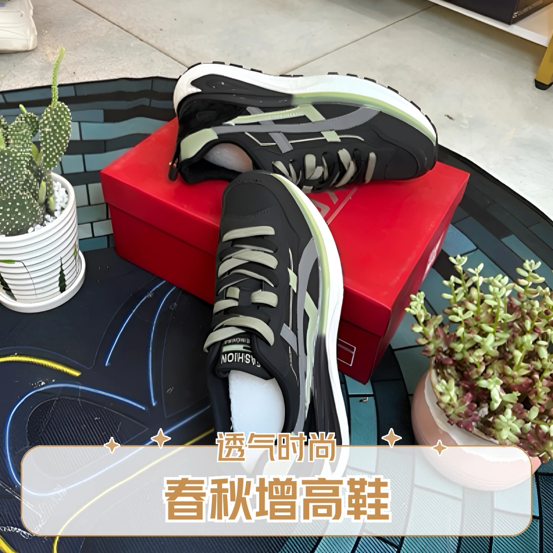 透气男高帮休闲鞋情侣网面跑步鞋男士夏季潮鞋低帮女鞋时尚男鞋