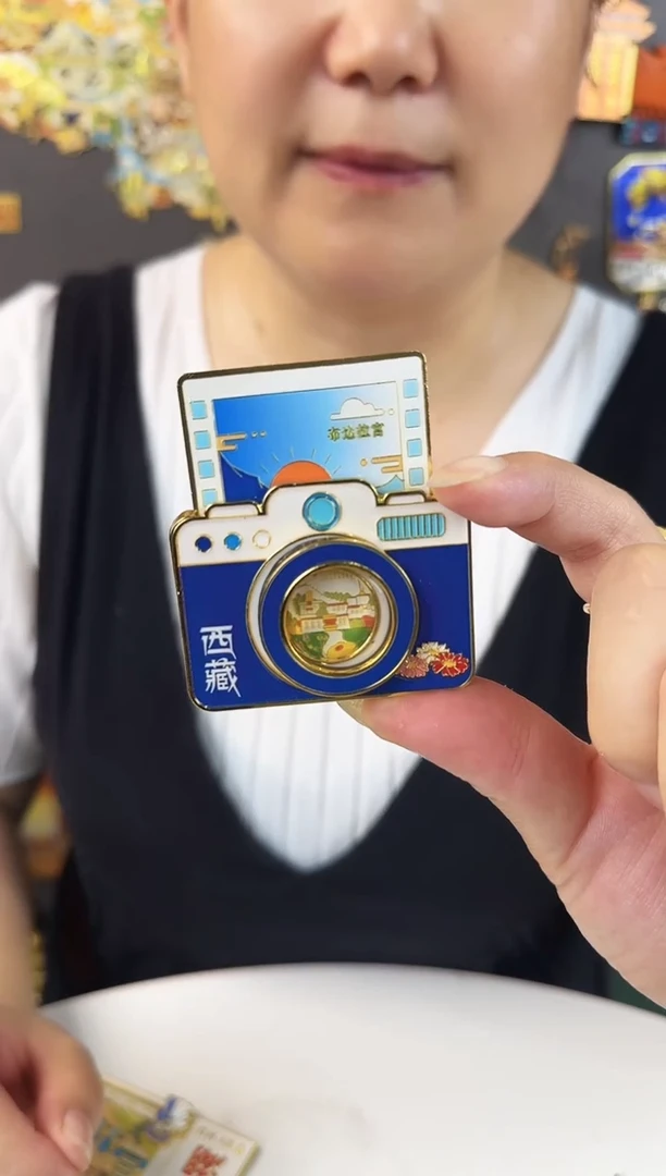 西藏相机冰箱贴哈哈