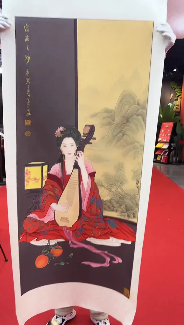 【闪购商品】国画道一老师亲笔绘画作品A128