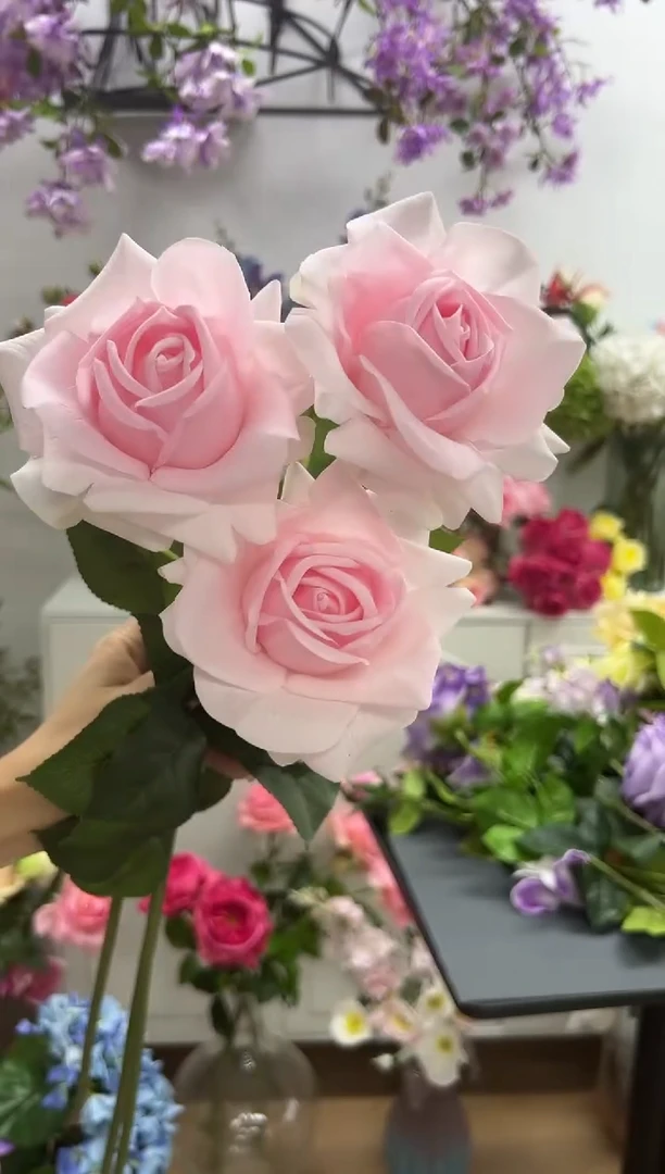 3枝浅粉手感保湿水晶