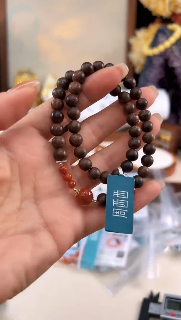手饰南红玛瑙18K金镶嵌@@C921R015157