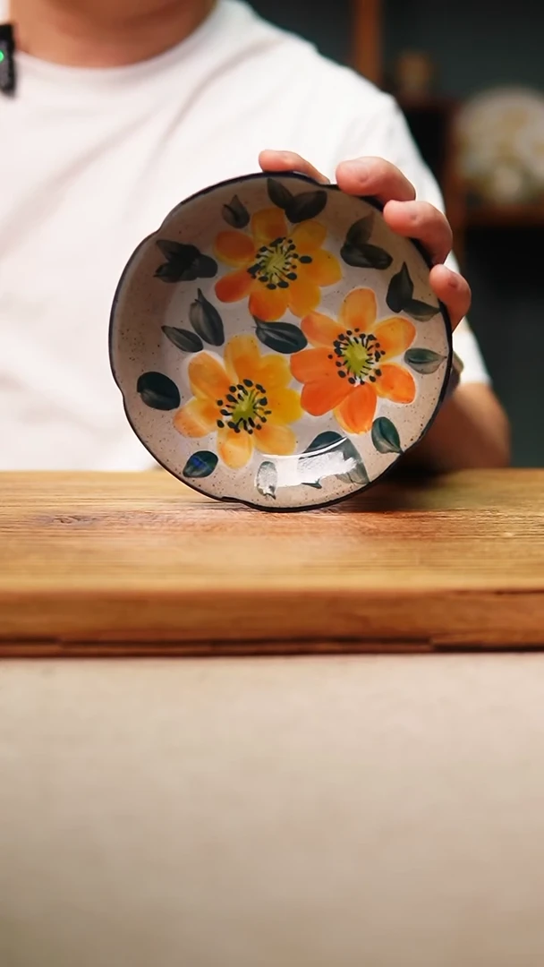 @@陶园瓷舍@@纯手工手绘@高温釉下彩