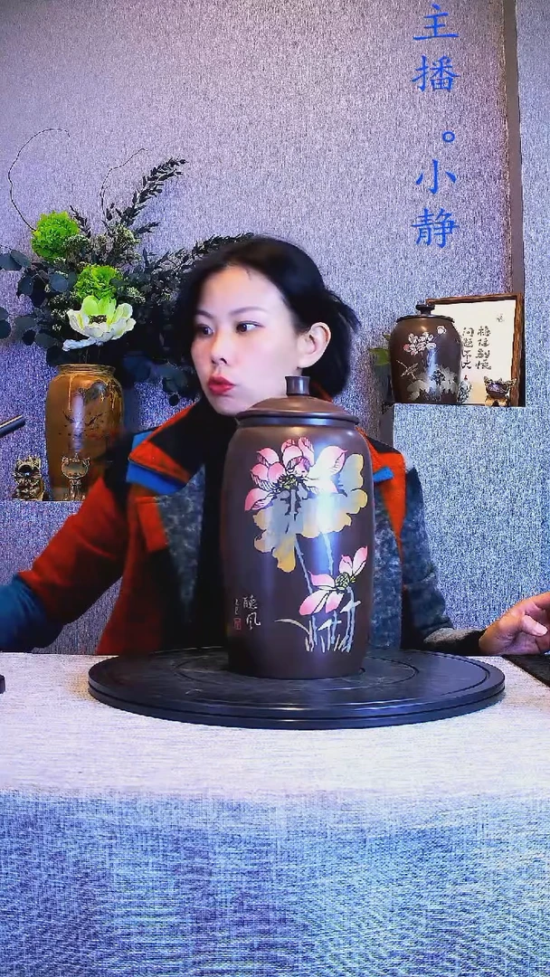 全手工紫陶茶罐精磨微瑕疵019