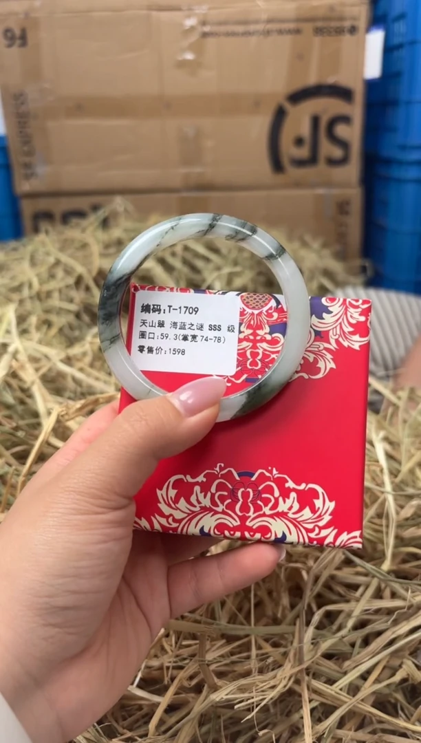 未镶嵌手镯石英质玉T-1709