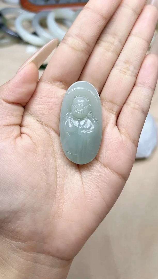 【闪购商品】和田玉颈饰未镶嵌佛公 YY
