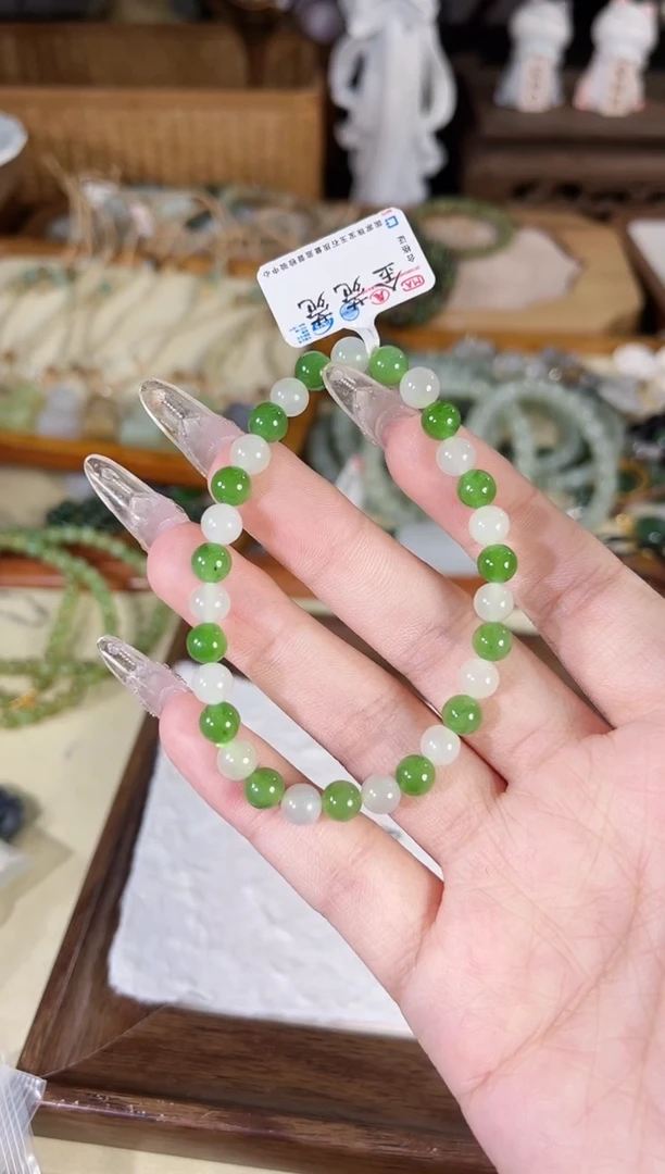未镶嵌手链和田玉多样性发货其一默认天然特征