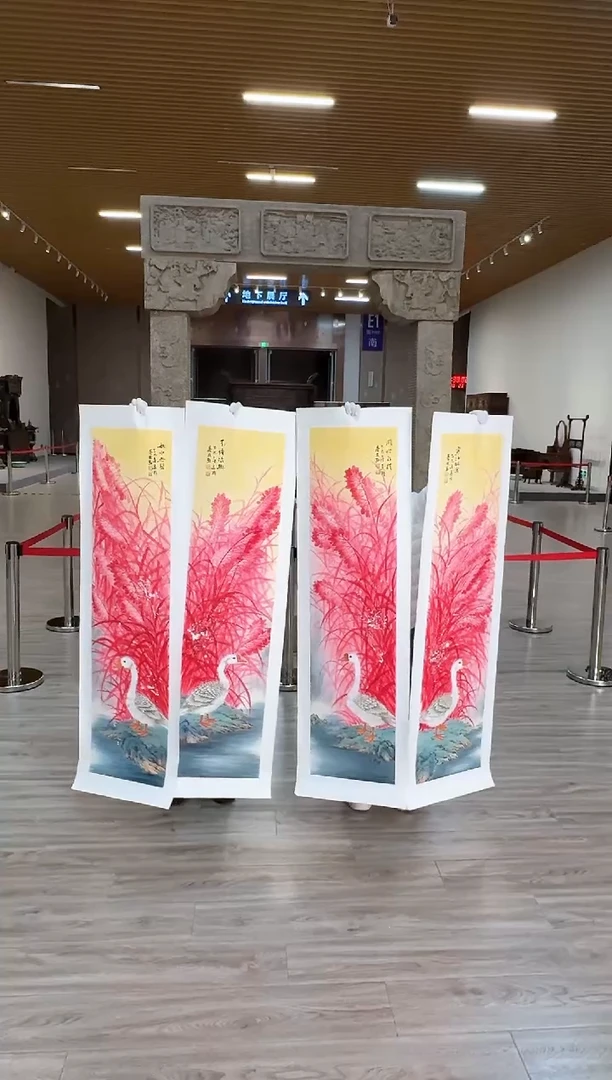 国画80赵隆轩艺术馆李庆友老师作品