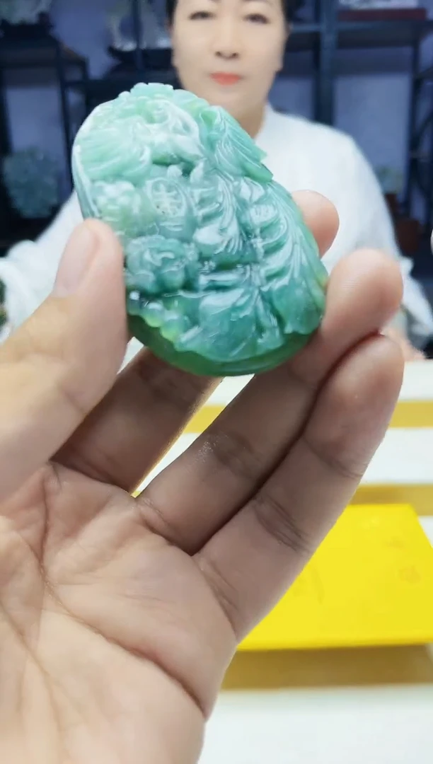 定制翡翠未镶嵌毛货05310008